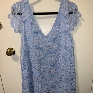 Light blue bb Dakota lace dress